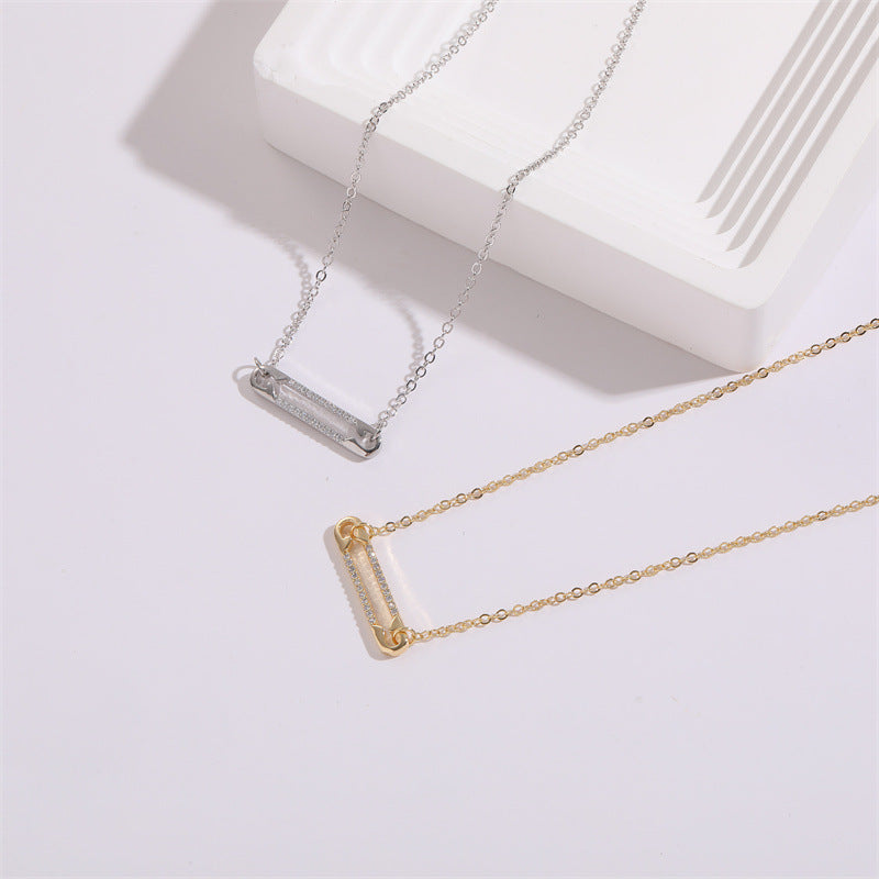 Spark Necklace | 14k Gold-Platin