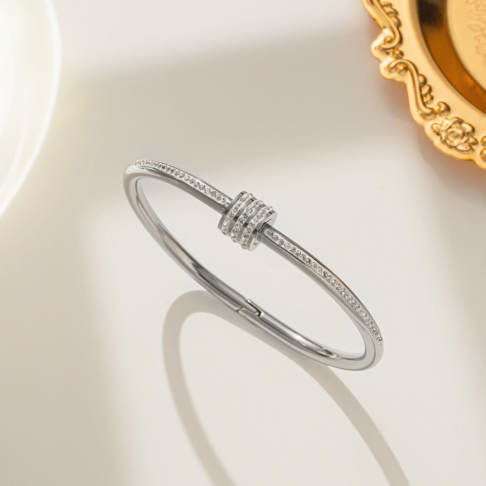 Diamond Bracelet | Titanstahl